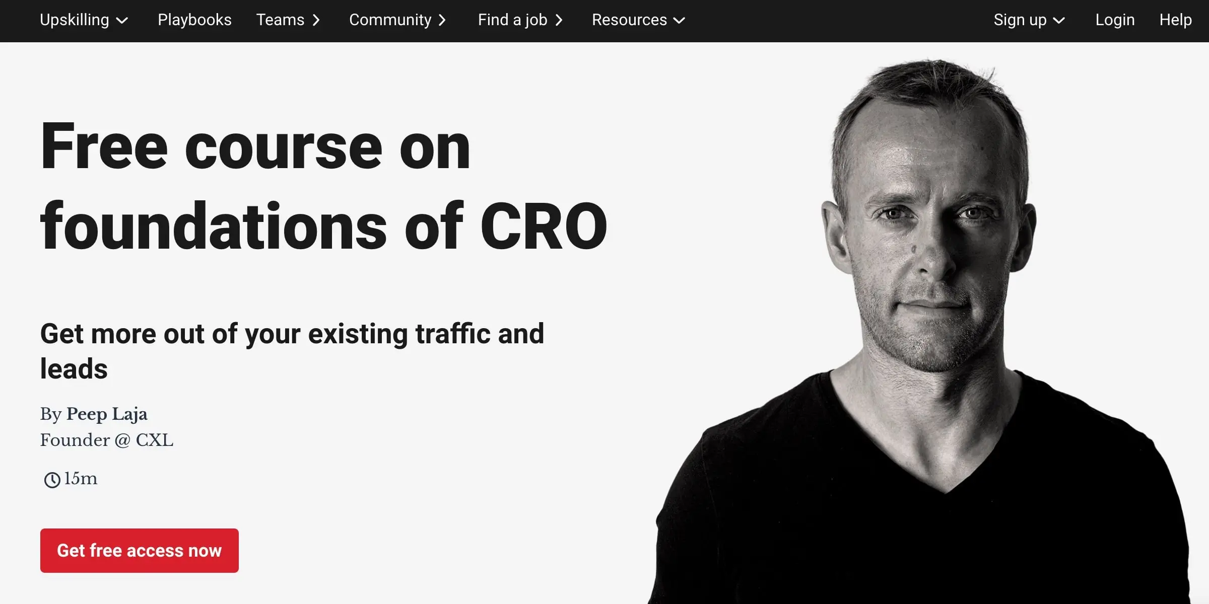 Foundations of CRO (CXL)