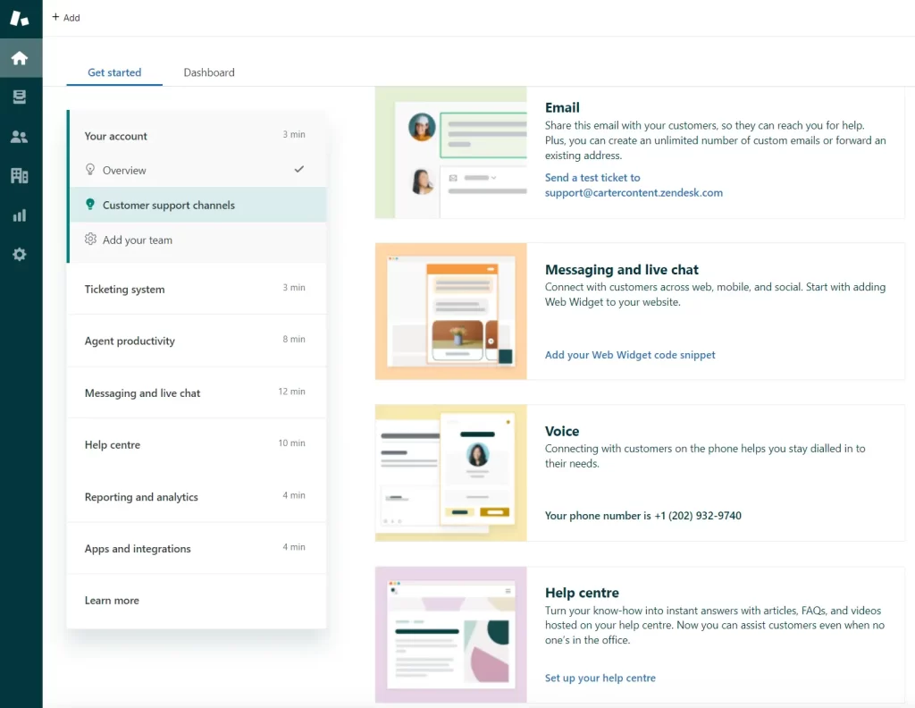 Zendesk Dashboard