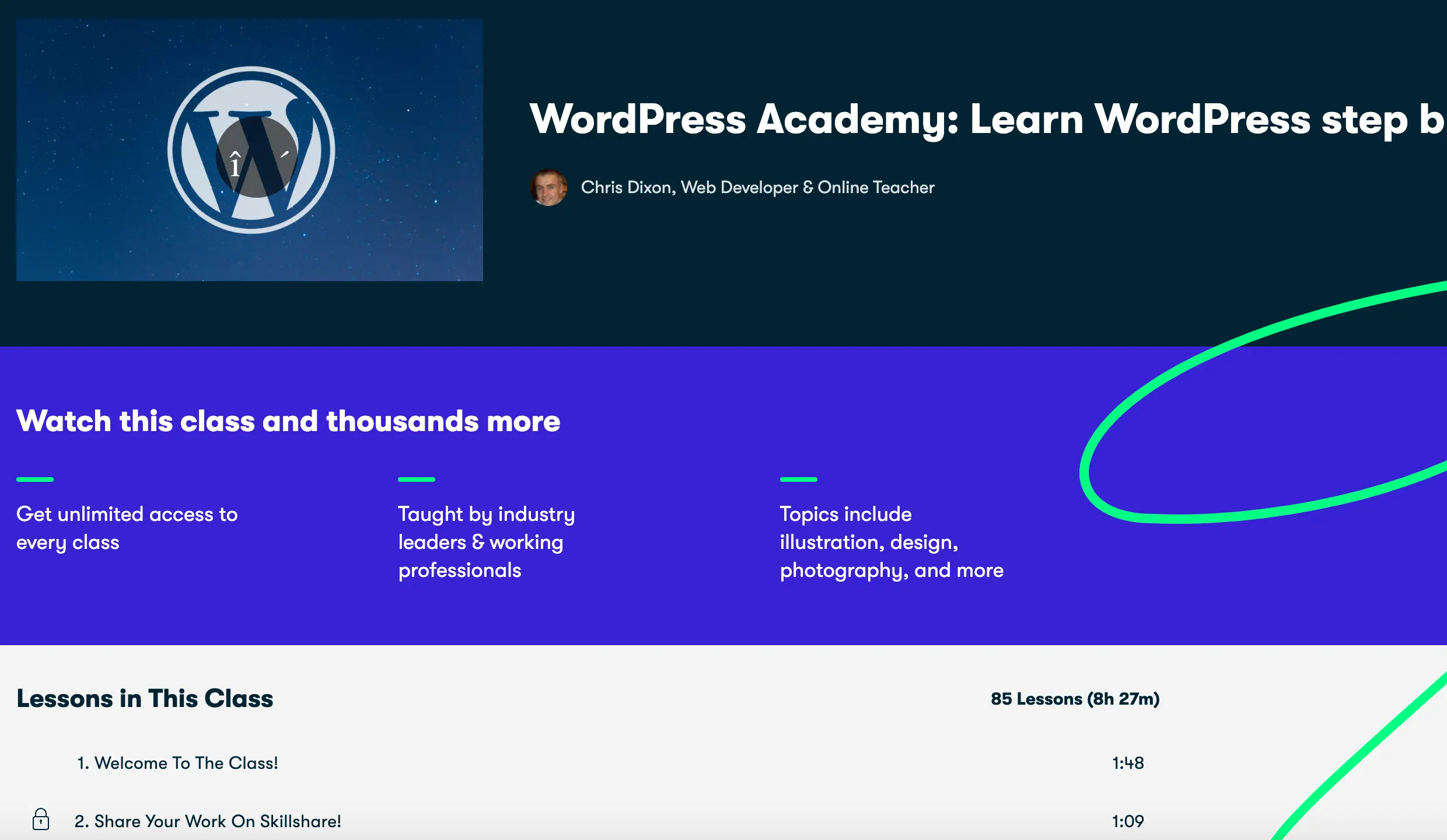 WordPress Academy: Learn WordPress Step by Step