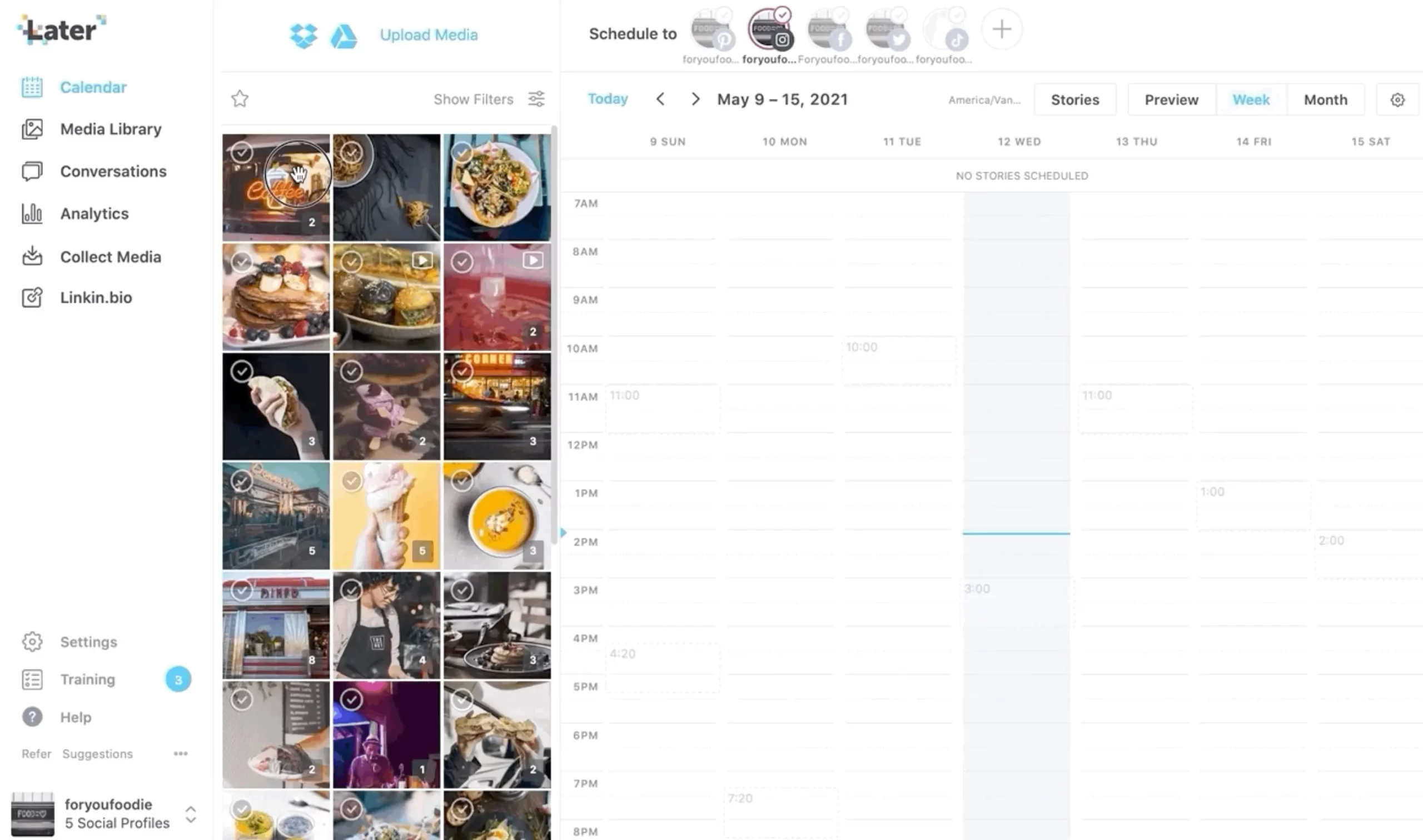 Later - Social Media Scheduler Tool