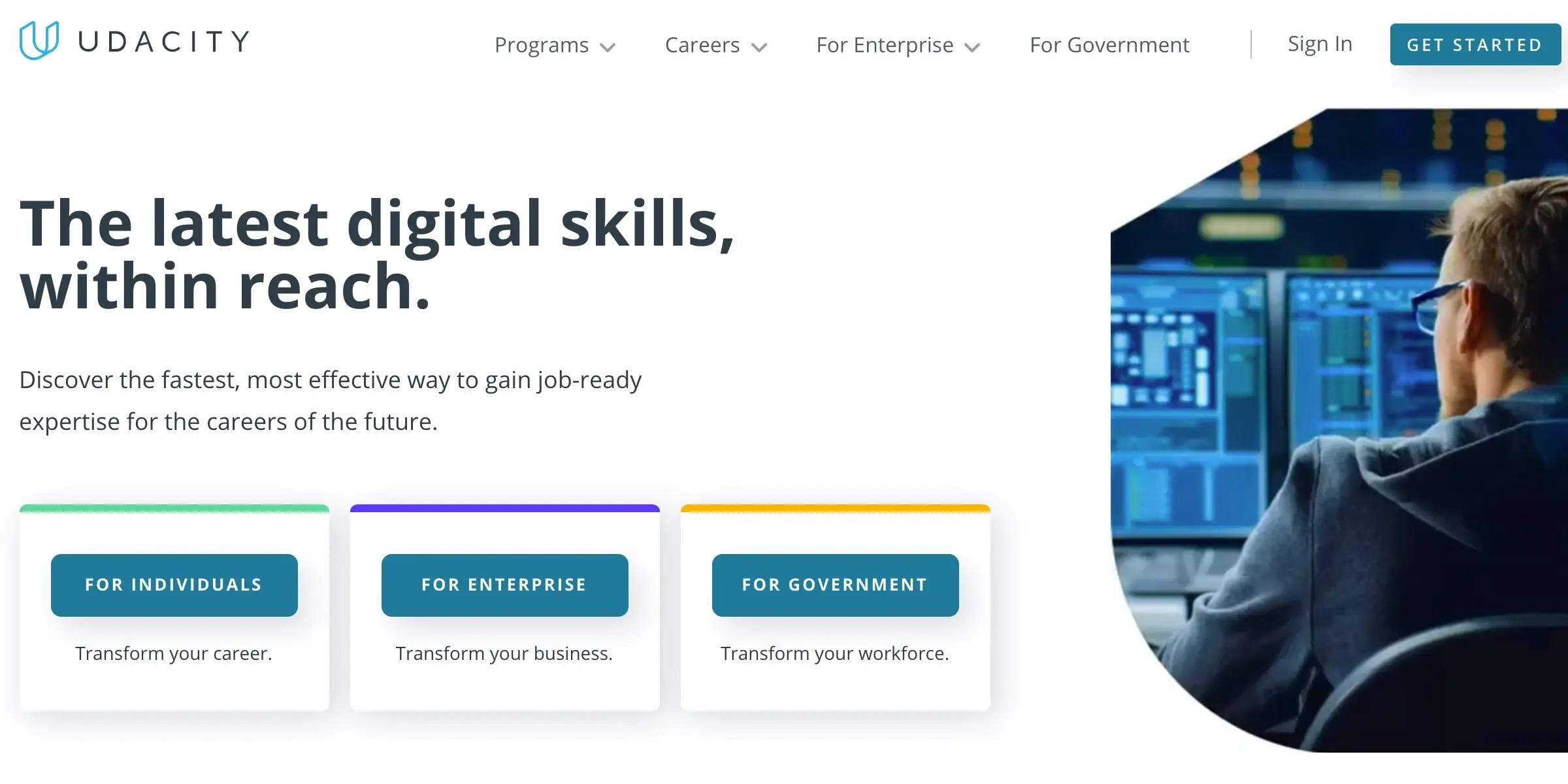 Udacity (Best for Digital Skills)