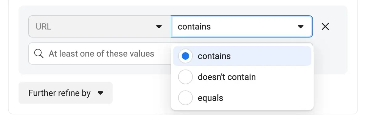 Custom Audience Conditions