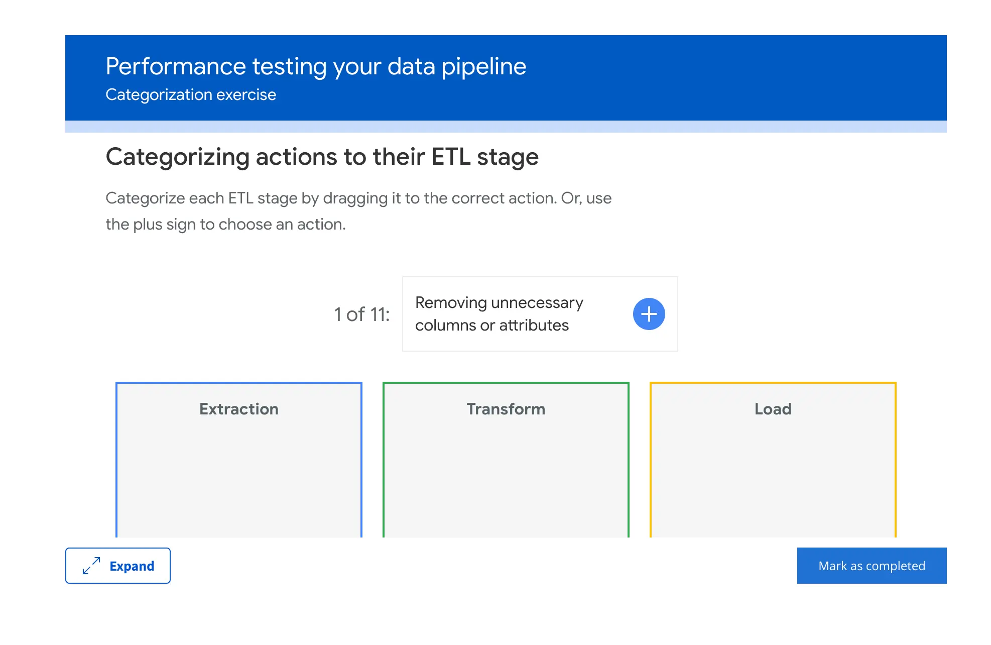 Data Models and Pipelines Course - Week 3