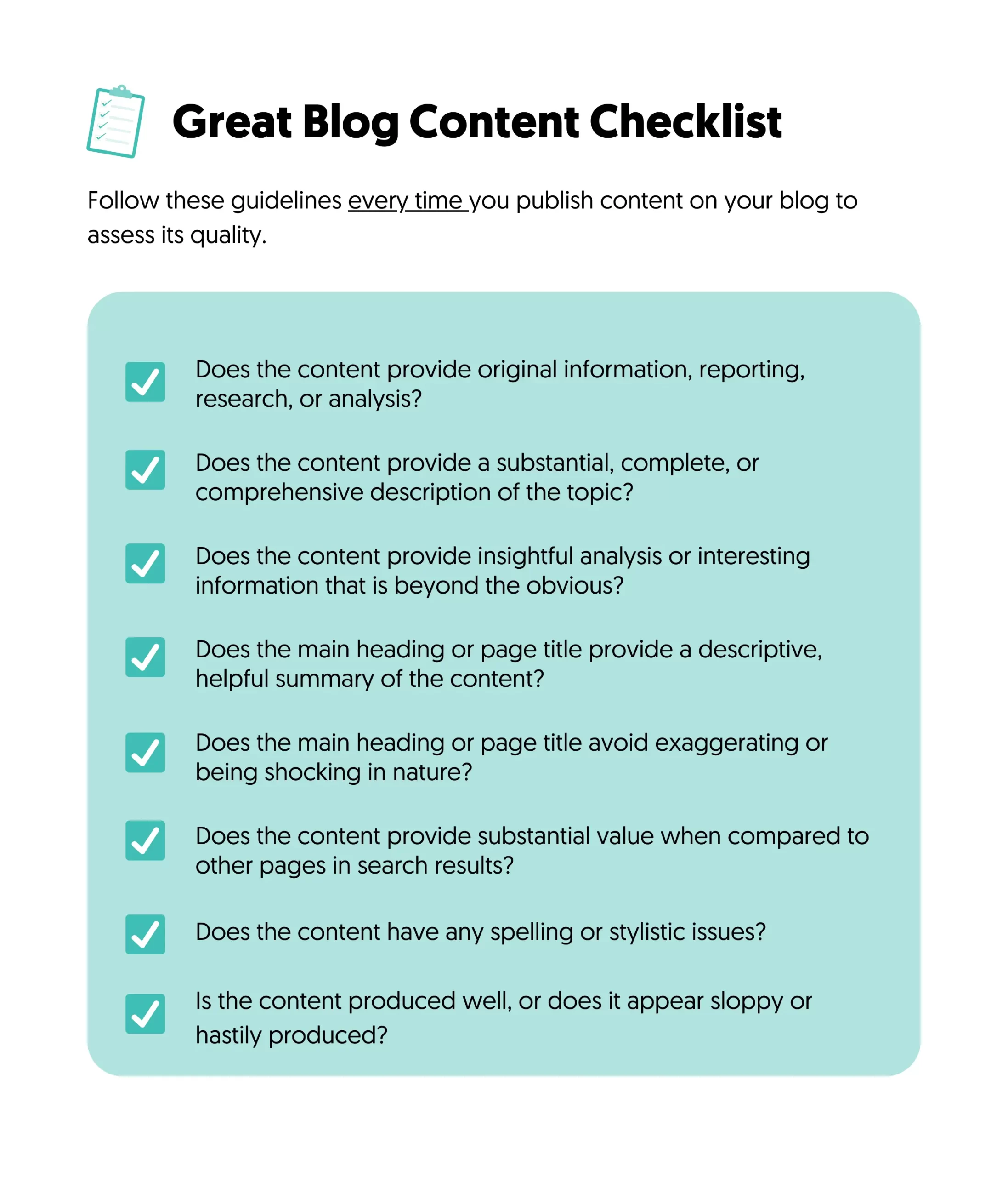 How to Create Great Blog Content