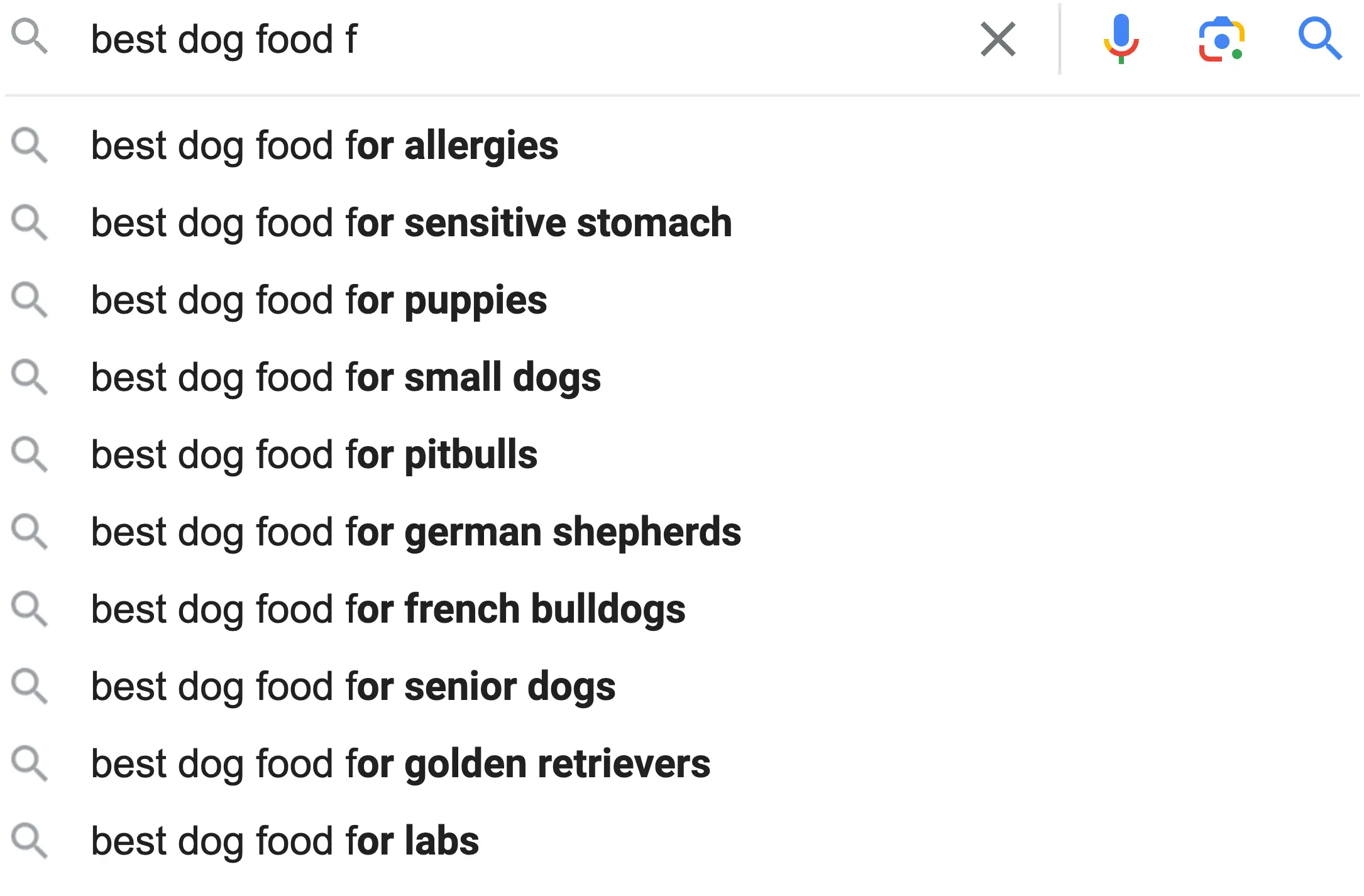 Google Autocomplete