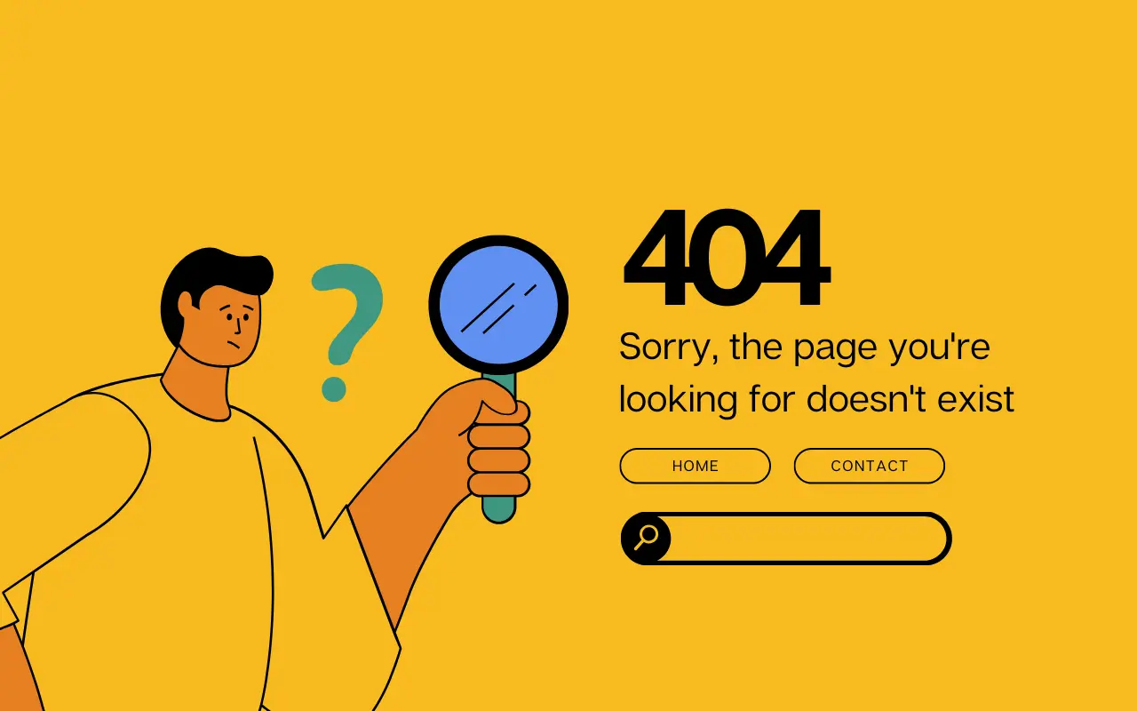 404 Page Example