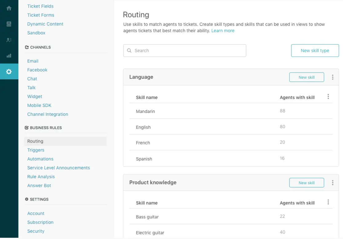 Zendesk Business Rules